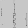 Подвесной светильник MAYTONI RITMO MOD381PL-L30B3K